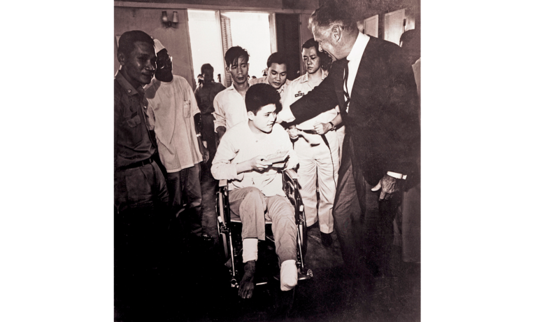 Bob Pierce helped many Vietnamese as war engulfed their nation. Samaritan's Purse continues to work in Vietnam today through a variety of projects.