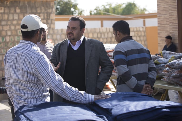 Pastor Samir is a spiritual leader in the countryside of Dohuk. He has helped us organize distributions to those in need.