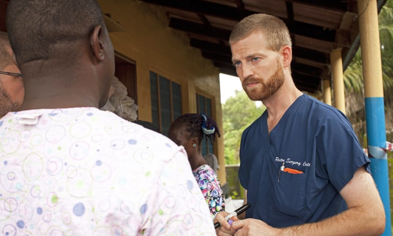Dr. Brantly had just started serving as a Samaritan's Purse World Medical Mission Post-Resident in Liberia when Ebola broke out in the west African nation.