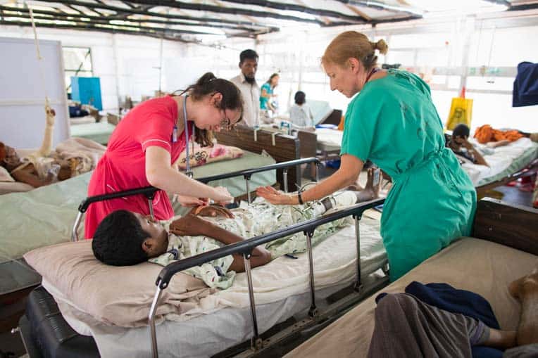 We are assisting Memorial Christian Hospital to care for Rohingya refugees.