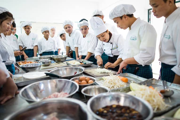 Please pray that the students at Hoa Sua will have productive careers that can help support their families.