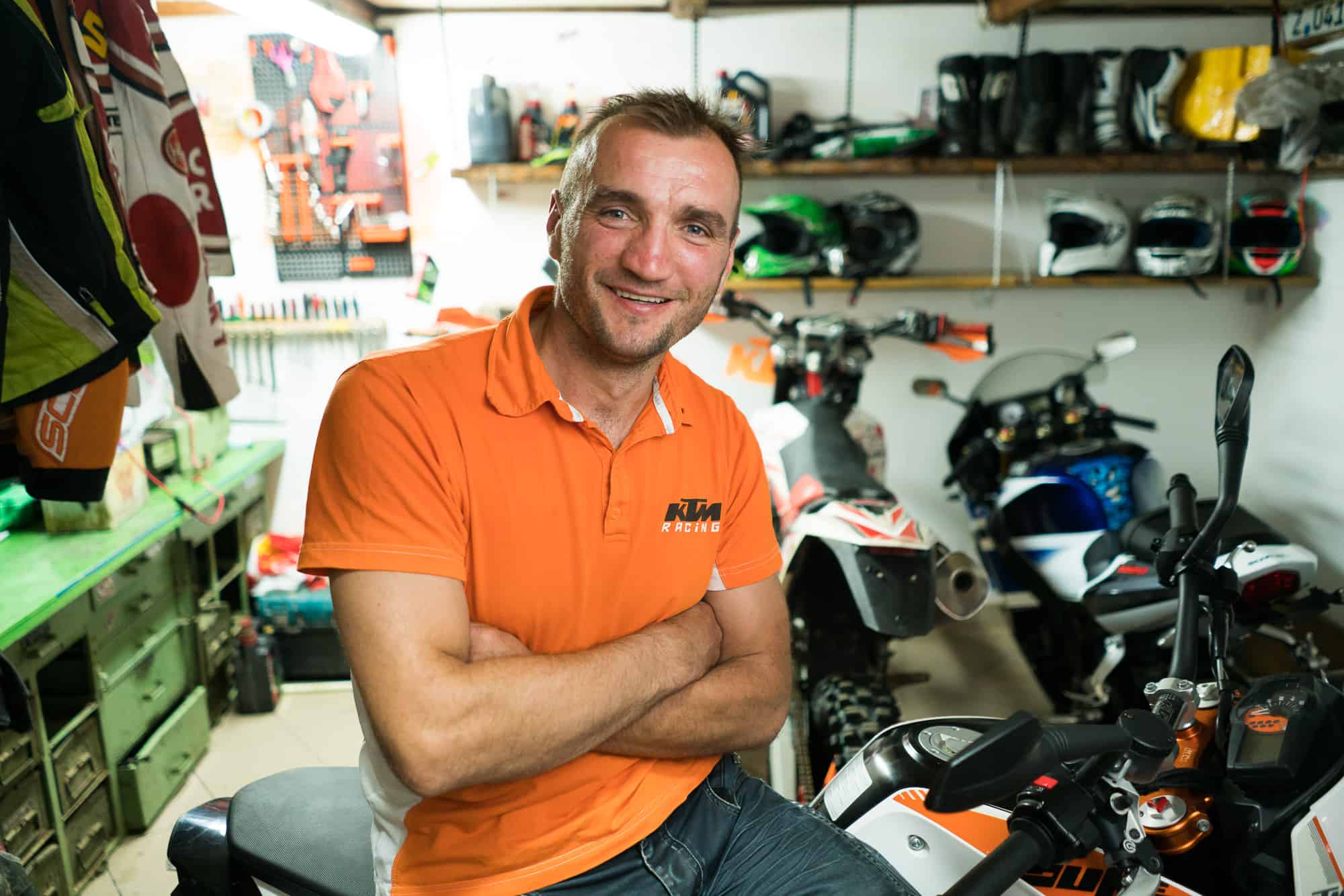 Roman started a motorbike club in order to disciple teenagers through The Greatest Journey.