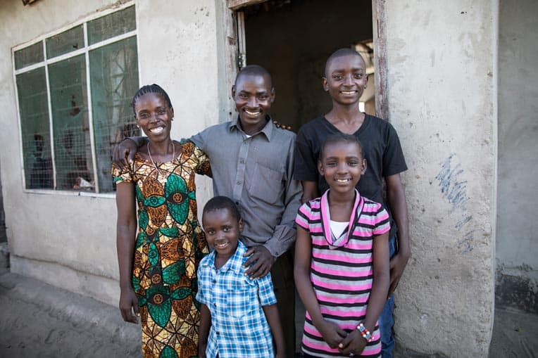 Kwale's mother has prayed faithfully for years. Now Kwale and even his father have trusted in Jesus for salvation.