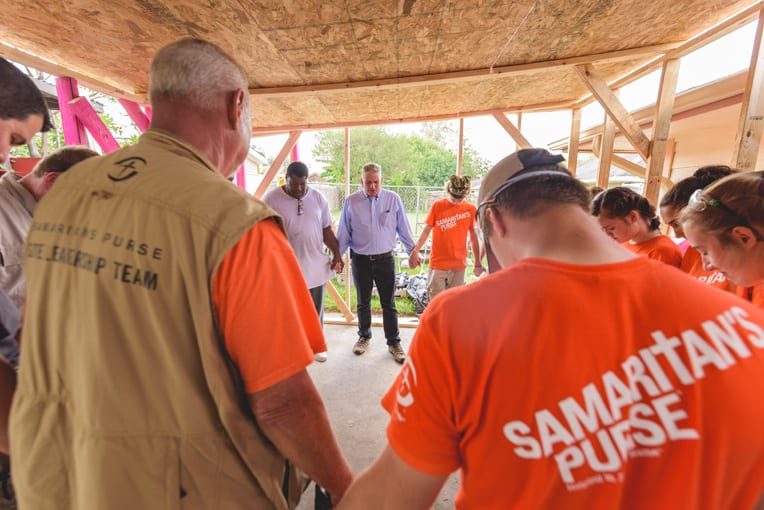 Please continue praying for Hurricane Harvey victims. Pray that people will be strengthened in their faith, and that many will hear the Gospel of Jesus Christ and will be saved.