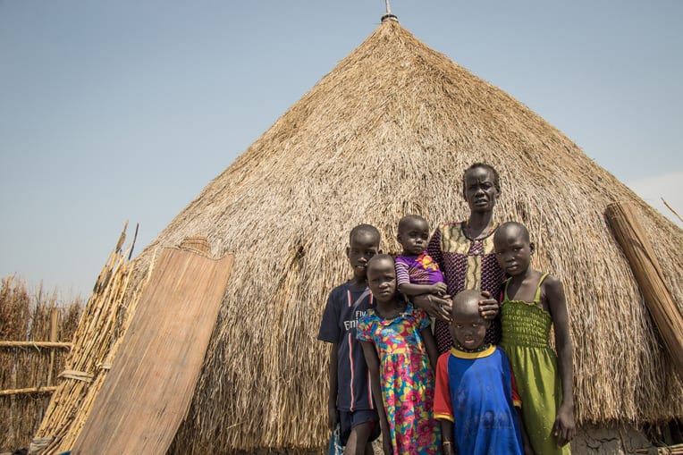 Food assistance from Samaritan's Purse has provided stability for Sarah's family and improved their health. The kids can now attend school regularly.