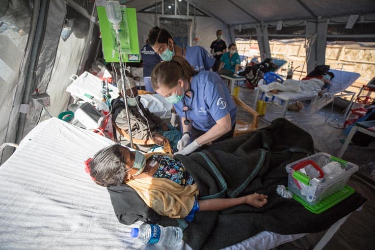 The center has been expanded to a capacity of 80 beds.