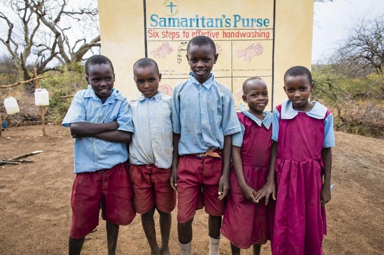 Samaritan's Purse has been doing water, sanitation, and hygiene projects at the school for several years.