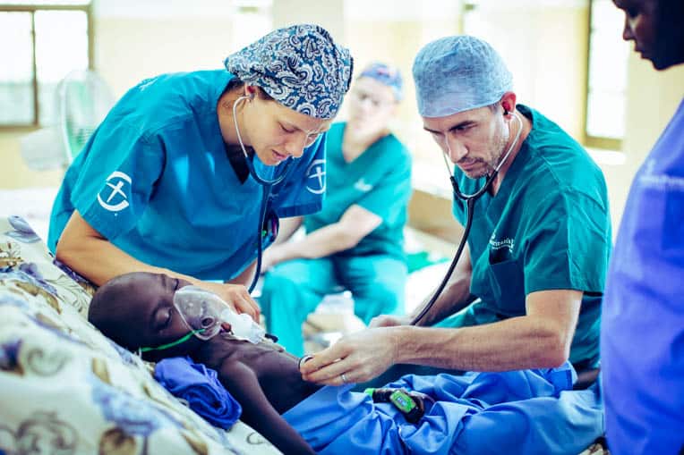 The medical team included experienced nurses and a pediatrician who provided compassionate care for young patients.