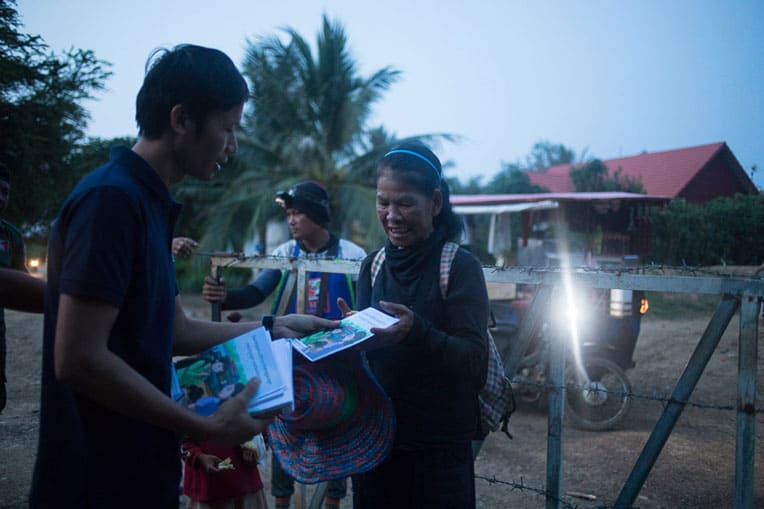 Timkaon crosses the border daily in search of work.