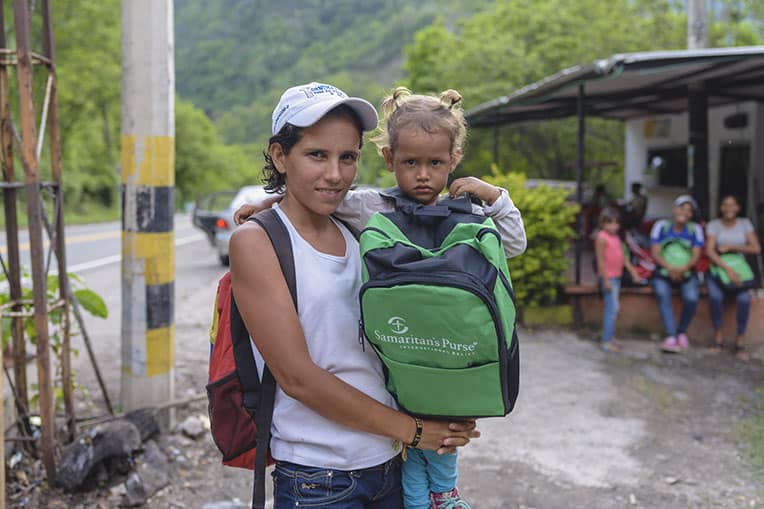 Thousands of backpacks filled with clothing and hygiene items have been distributed to walkers passing through our shelter.