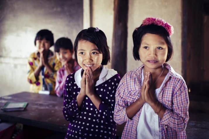 Please pray that the children of Myanmar will come to know God's love for them.