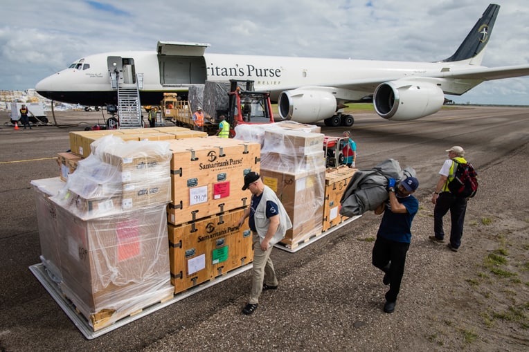 Samaritan's Purse is setting up an Emergency Field Hospital in Buzi, Mozambique where Cyclone Idai caused severe damage and injury.