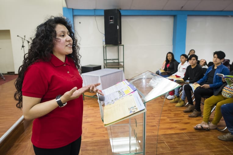 Jamyleth trains teachers to lead The Greatest Journey.
