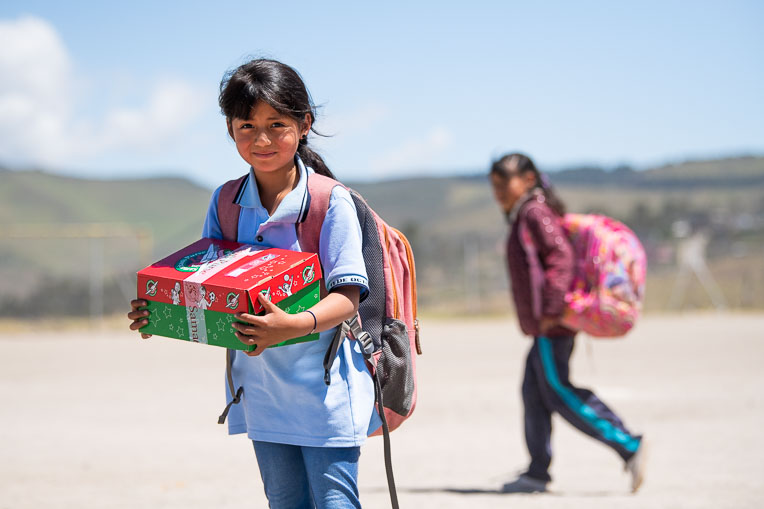 Please pray for the children who received shoebox gifts in Ecuador. Pray that they will participate in The Greatest Journey and that many will come to know Jesus Christ as Lord and Savior.