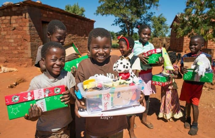 2016 - Gift-filled shoeboxes have brought the hope of Jesus Christ to 3 million children in Zambia.