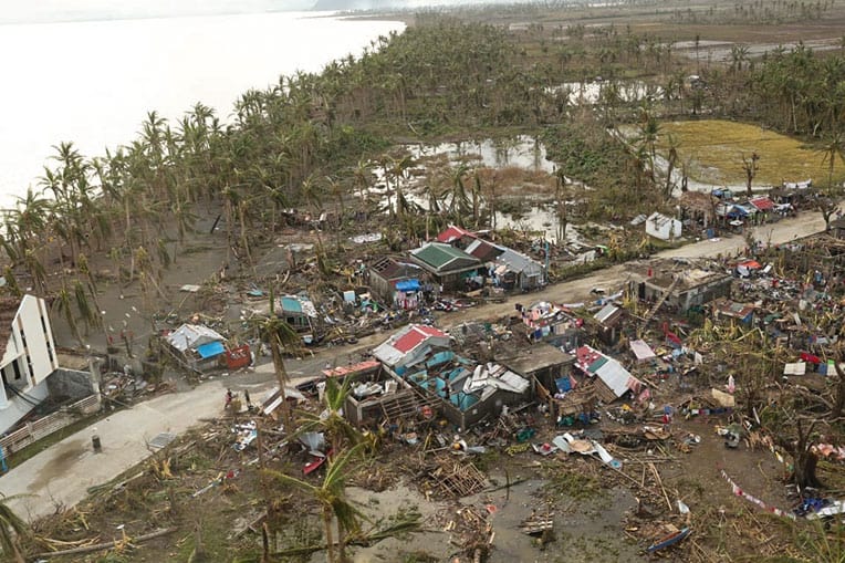 Many homes have been damaged or destroyed.