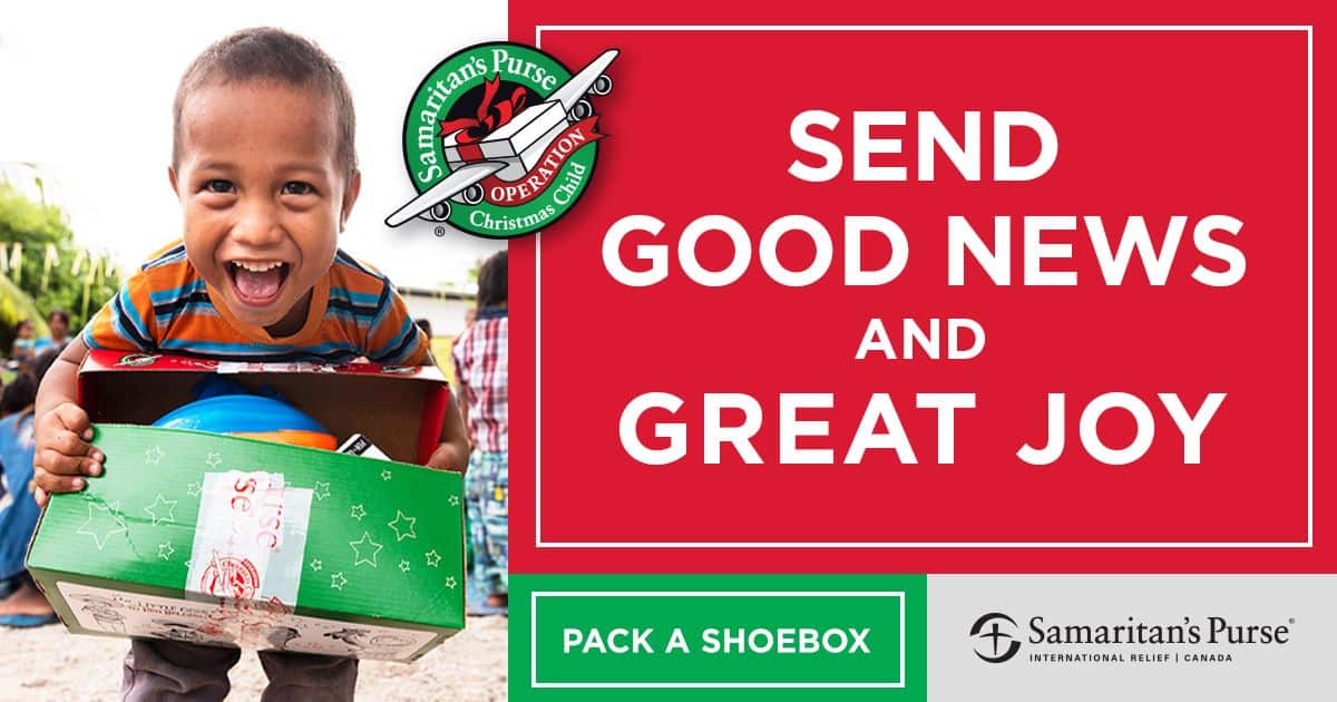 Operation Christmas Child Resources Samaritan's Purse Canada