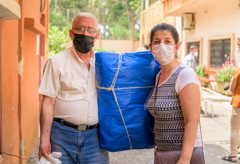 Maral and her family have lived in Beirut for a number of years after fleeing conflict in Syria.