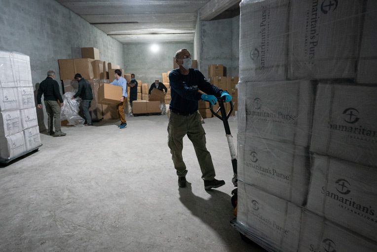 Please continue to pray as we provide supplies to people who have so little to face the harsh winter months already upon them.