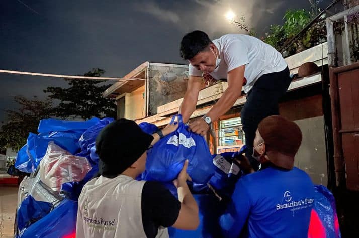 We are delivering relief to those whose lives have been turned upside down by Typhoon Rai in the Philippines.