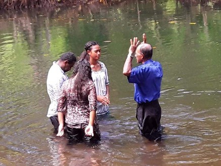 We praise God for the students who came to faith during The Greatest Journey and were then baptized.