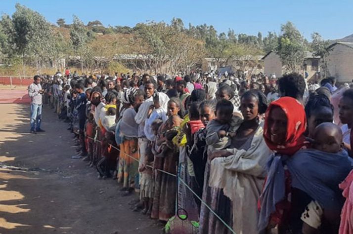 Samaritan's Purse is providing food to hundreds of thousands of families in need of assistance in the Tigray region of Ethiopia.