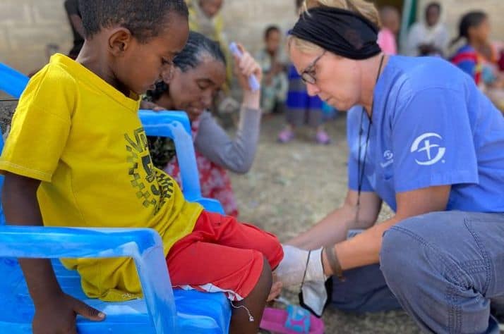 Samaritan's Purse medical teams are providing essential care to displaced families in Tigray, Ethiopia.