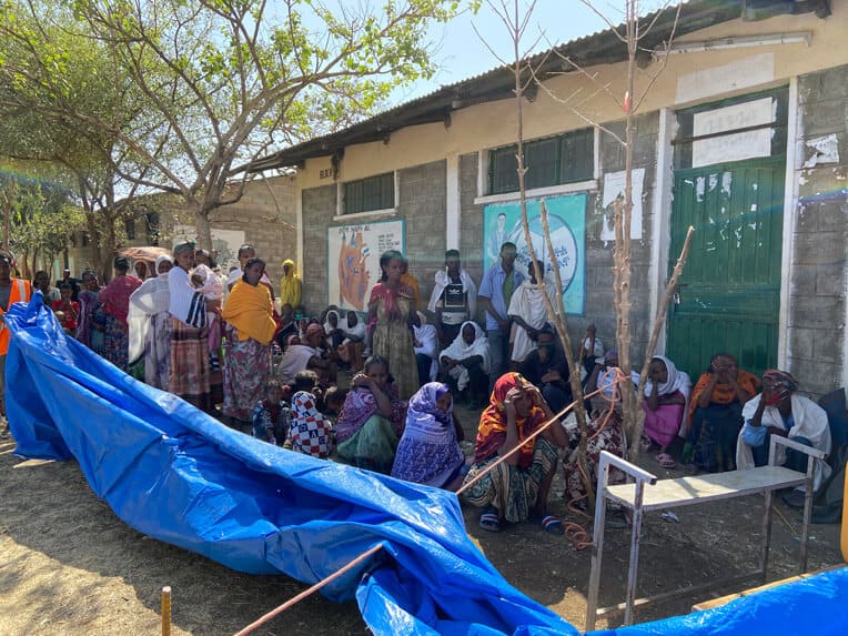 Hospitals in Tigray have been largely incapacitated in recent months, leaving displaced families without adequate medical care.