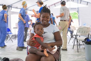 Rosaline is grateful to God for protecting her son Adonnia and for providing care through Samaritan’s Purse.