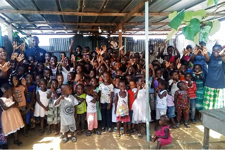 Children on the island rejoiced to receive their very own shoebox gifts and the opportunity to attend The Greatest Journey discipleship course.