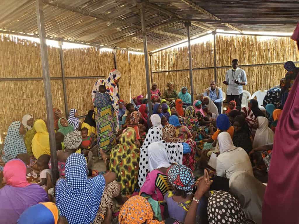 Samaritan's Purse has been training mothers in proper nutrition but also in agriculture and livelihoods practices.