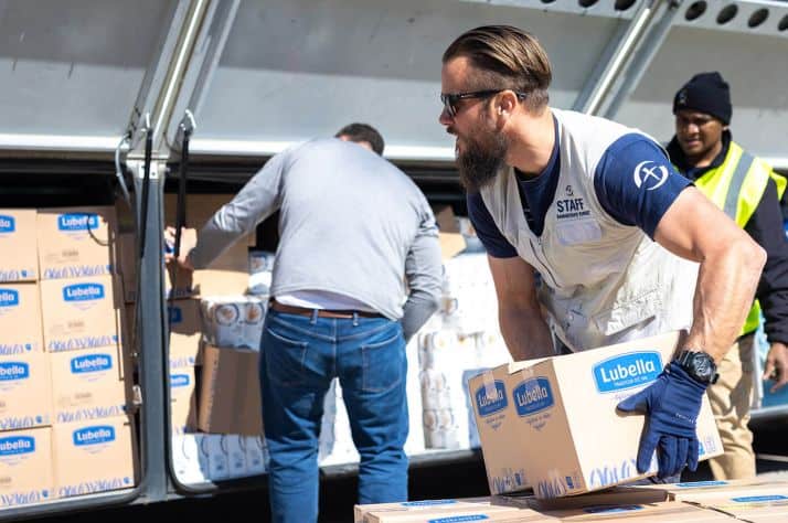 Samaritan's Purse is providing food and non-food items to fleeing Ukrainians.