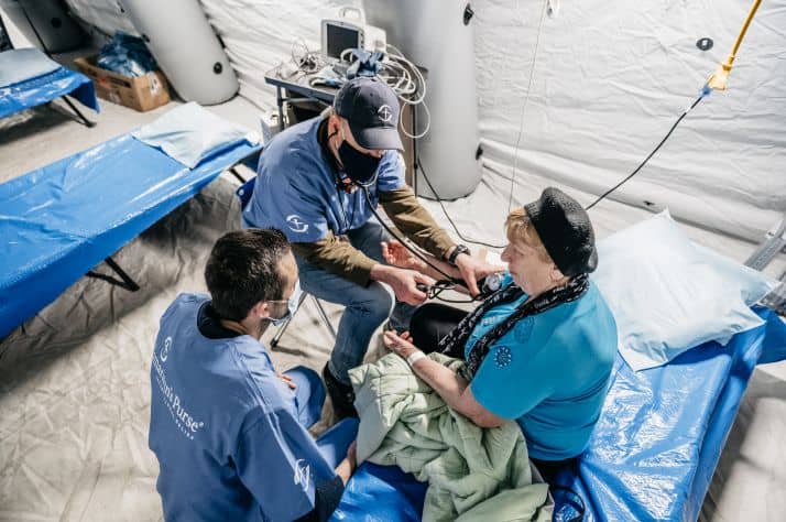 Our medical teams are serving in Ukraine, providing hope and help to those who are suffering.