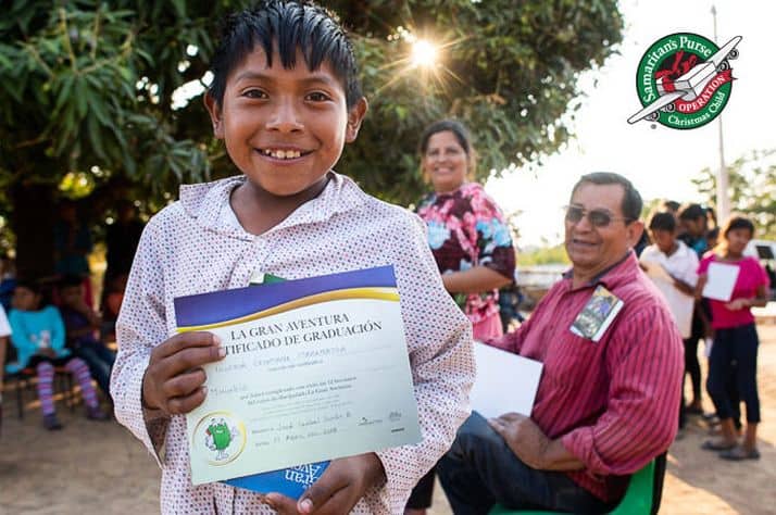 Mauricio is one of nearly 80 children in the remote mountain village of La Laguna, Mexico, who have graduated from The Greatest Journey and are sharing God’s Word with their families.