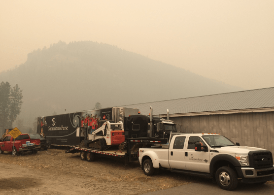 Truck and trailer