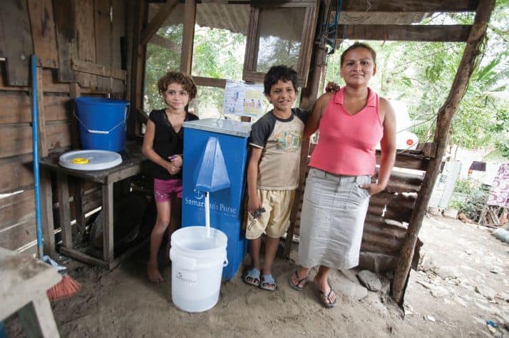 1.5 million people now have long-term safe water because of BioSand Filters through Samaritan's Purse.