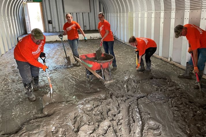 With your support, we are working alongside churches in Hay River to mobilize volunteer teams, provide safety training and equipment, and sending them out under experienced leaders to clean out flooded homes and prepare them for repair—all at no cost to the homeowners.