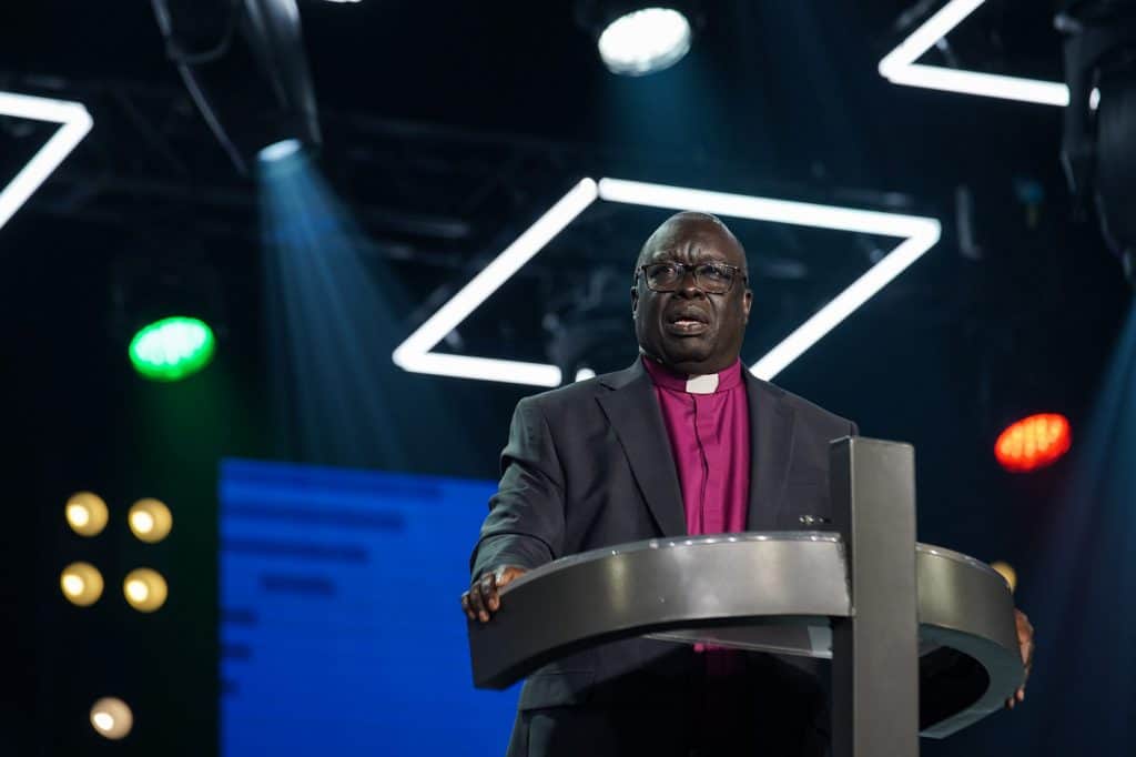 Bishop James Alexander told the Global Connect participants, “I want to preach the Gospel with no fear.”
