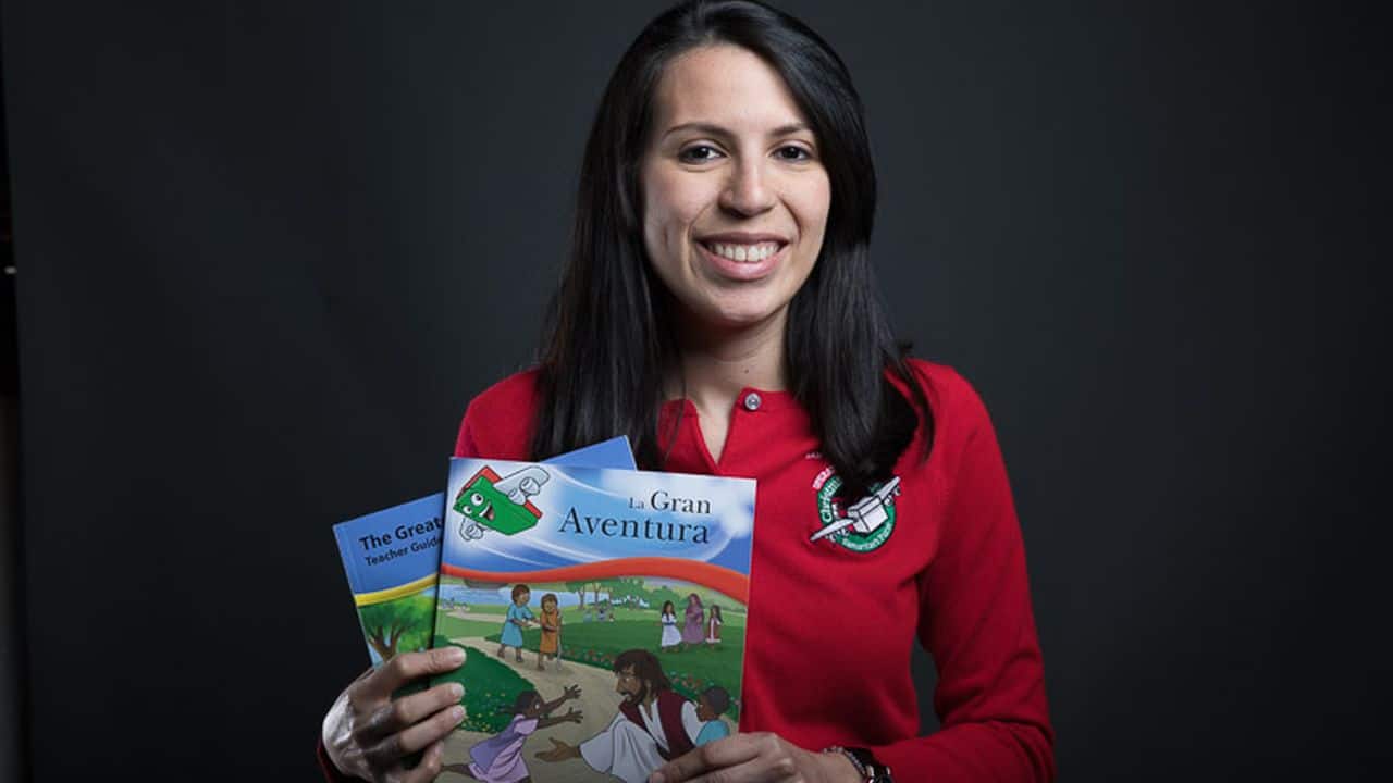 Gina Paredes is teaching children how to follow Jesus using The Greatest Journey.