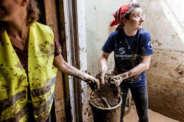 Samaritan's Purse volunteers teams are helping to clean up flooded homes in Ahrweiler, Germany.