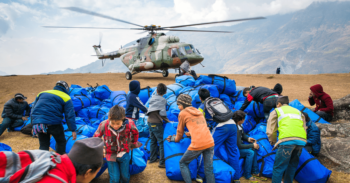 Get Involved internationally with our Disaster Assistance Response Team