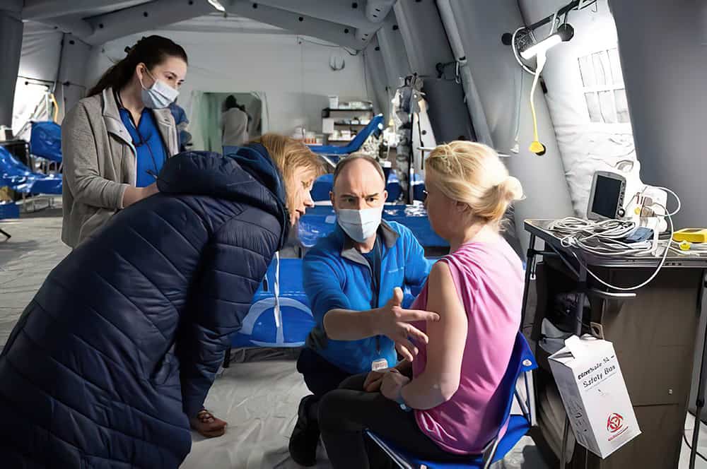 Emergency Field Hospital Opens in Ukraine - Samaritan's Purse Canada