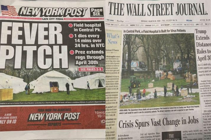 Samaritan's Purse is receiving positive press coverage in NYC and around the world. Ask God for continued favor and wisdom as our teams speak to media.