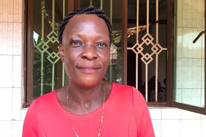 “Because of the street I am HIV positive,” says Sarah Akol Matthew Fisher/National Post