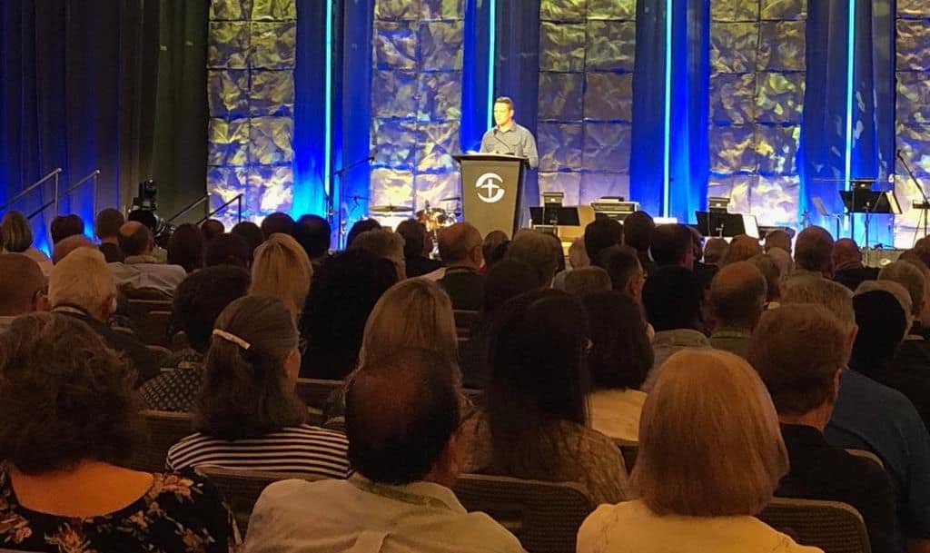 Canadian Medical Response Coordinator John Troke shared about what it was like to offer physical healing and the hope of Christ to victims of war and natural disasters around the globe.