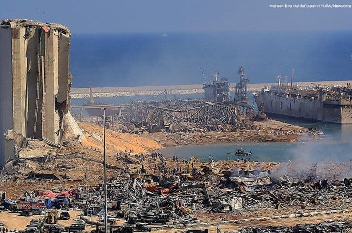 An explosion rocked Beirut on August 4.
