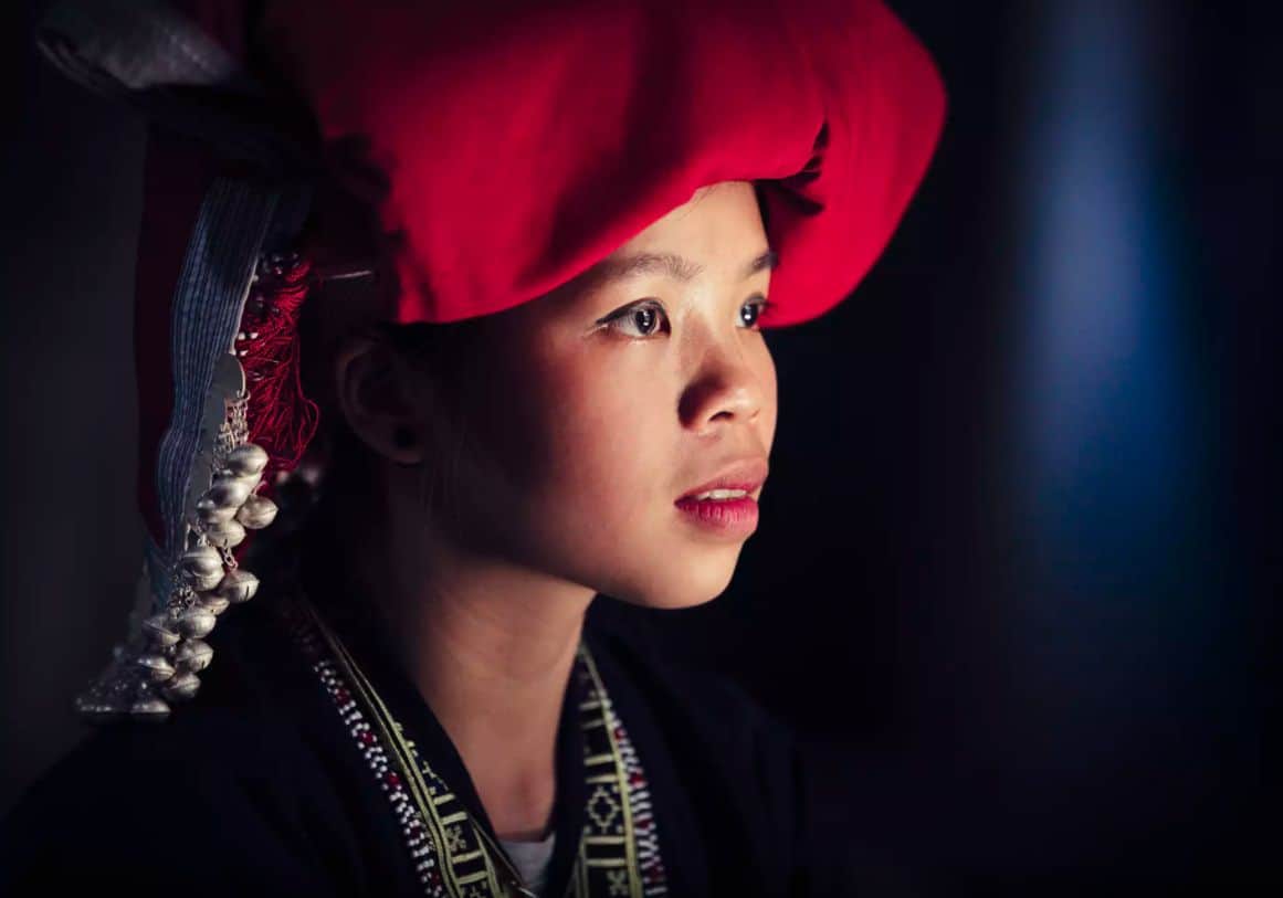 Ha is 22 years old and recently completed the traditional birth attendant training. She is caring for Vang and other women in her village.
