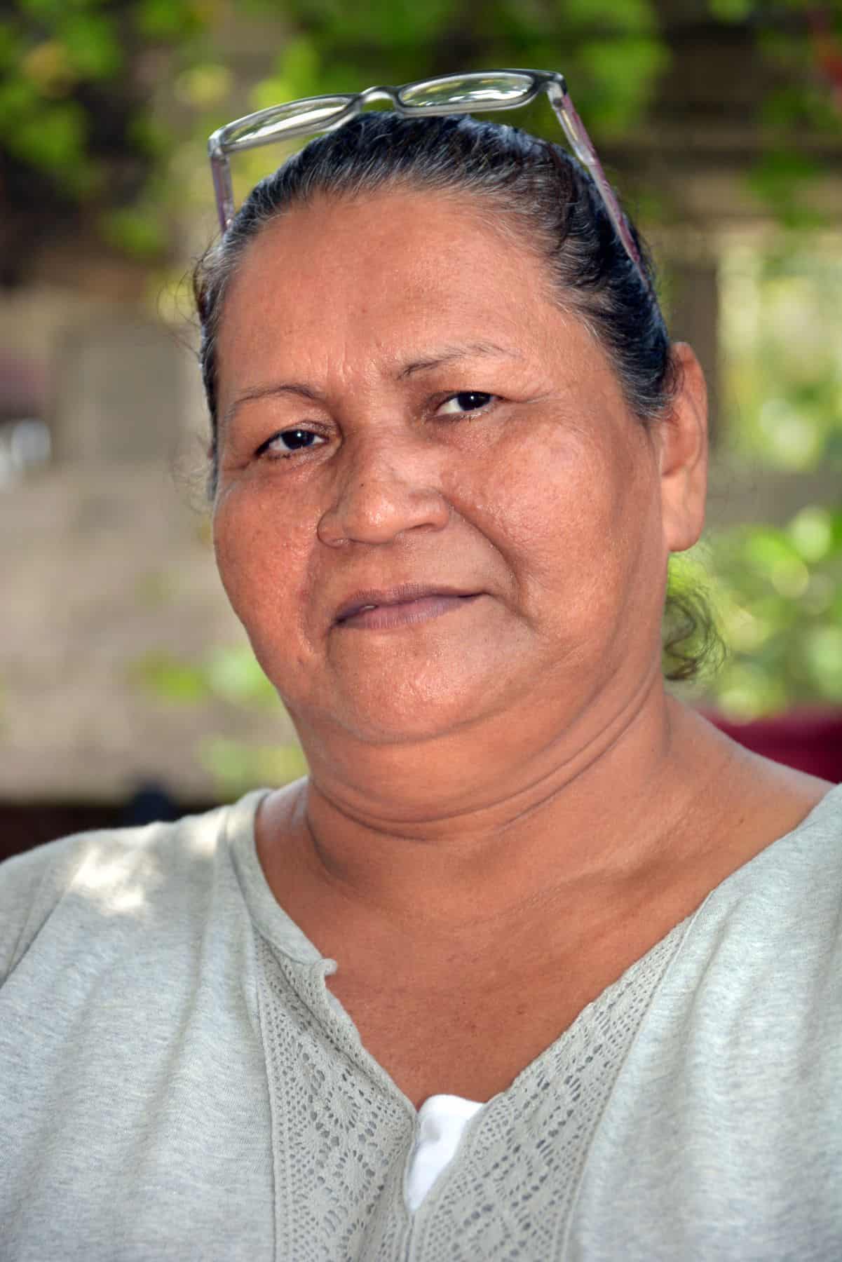 Dina Marques, vice principal of Los Nilos County School in El Salvador.