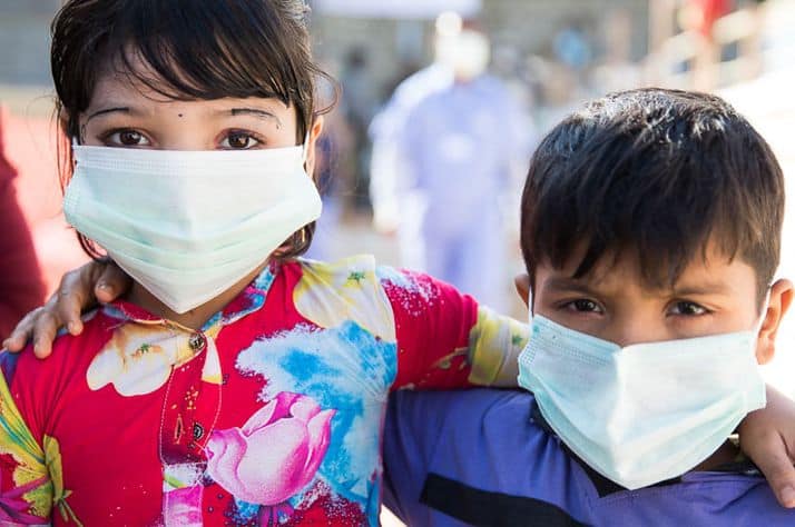 Most patients at our Diphtheria Treatment Center in Bangladesh are children.