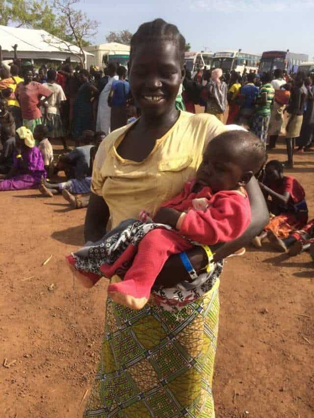 Margaret Kuyunge is a South Sudanese refugee in a camp in Uganda